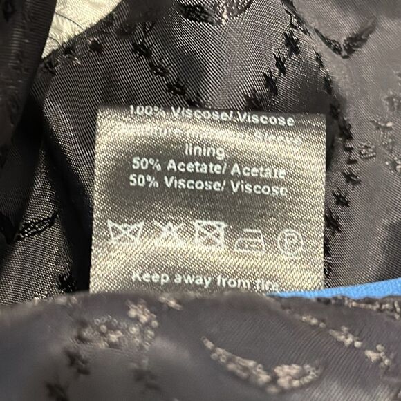 New Zadig & Voltaire Victor Paisley Blazer Small/ Fr 36 - Picture 13 of 16